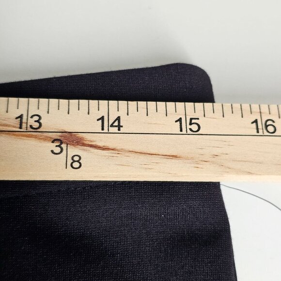 Amanda + Chelsea Alex Ponte Knit Trousers Modern Fit Ankle Stretch Black 6 NWT - Picture 15 of 16